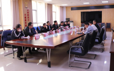 濱州市發(fā)改委黨組副書記、市發(fā)展改革服務(wù)中心主任李解放一行到惠眾財金集團(tuán)調(diào)研